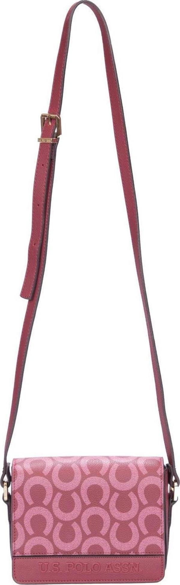 U.S. Polo Assn. Kadın Çapraz Askılı Çantası Bordo Us22517 - Image 1