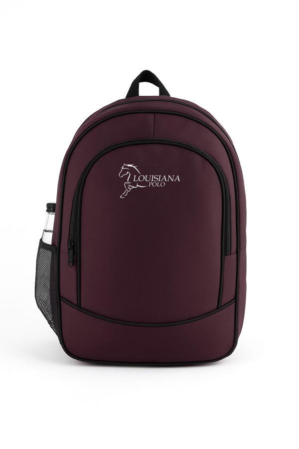 Louisiana Polo 3 Bölmeli Okul Sırt Çantası Bordo 2450 - Image 1