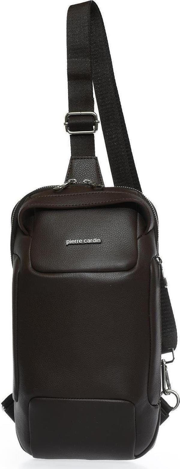 Pierre Cardin Erkek Sırt Çantası Kahve Pc001181 - Image 1