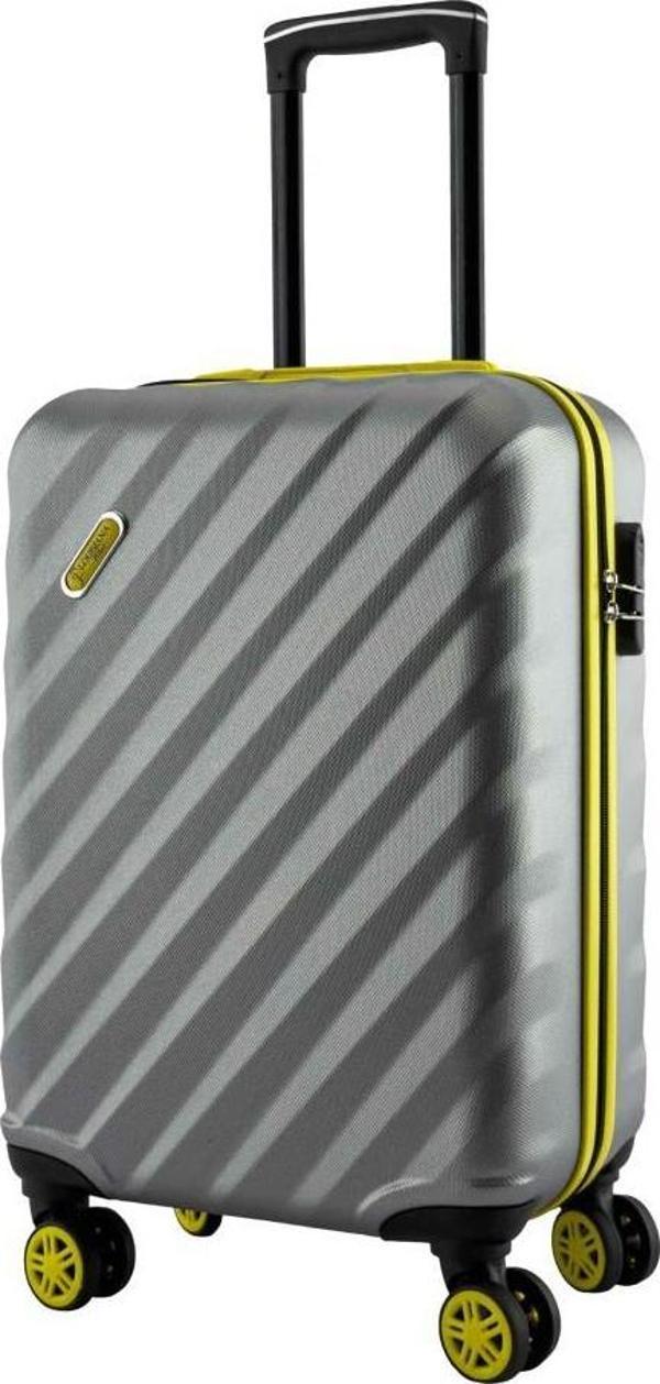 Kabin Boy Valiz 4x2 Teker Gri 1165 - Image 1