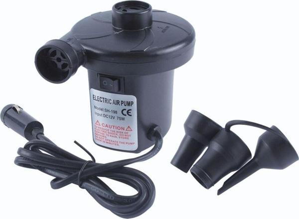 Nurcamp 12V Çakmaklık Girişli Havuz, Bot ve Şişme Yatak Şişirme Araç Pompası - Hızlı ve Etkili Şişirme! - Image 1