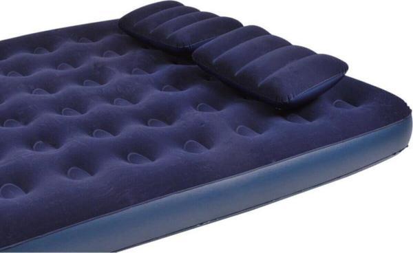 Nurcamp Genişletilmiş Lüks ve Rahatlık: Büyük Boy Çift Kişilik Şişme Yatak + Yastık + Pompa - Üstün Konfor! - Image 1