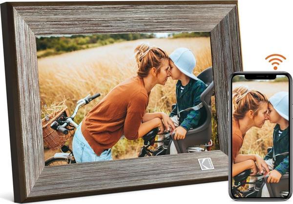 KODAK WiFi Dijital Resim Çerçevesi, 10.1 Inc Dokunmatik Ekran, 32GB Alan - Image 1