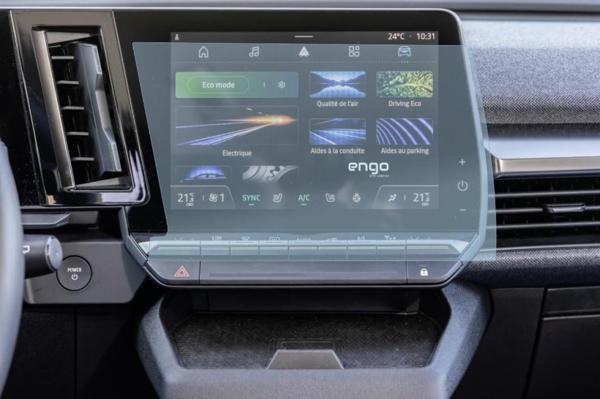 Renault Austral Multimedya Ekran Koruyucu Şeffaf Nano 9 inç - Image 1