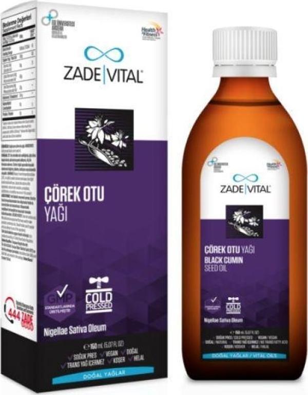 Zade Vital Çörek Otu Yağı 150 ml - Image 1