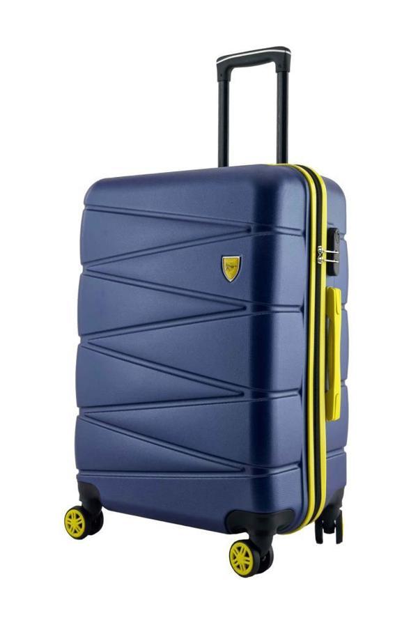 Büyük Boy Valiz 4x2 Teker Lacivert 1164 - Image 1