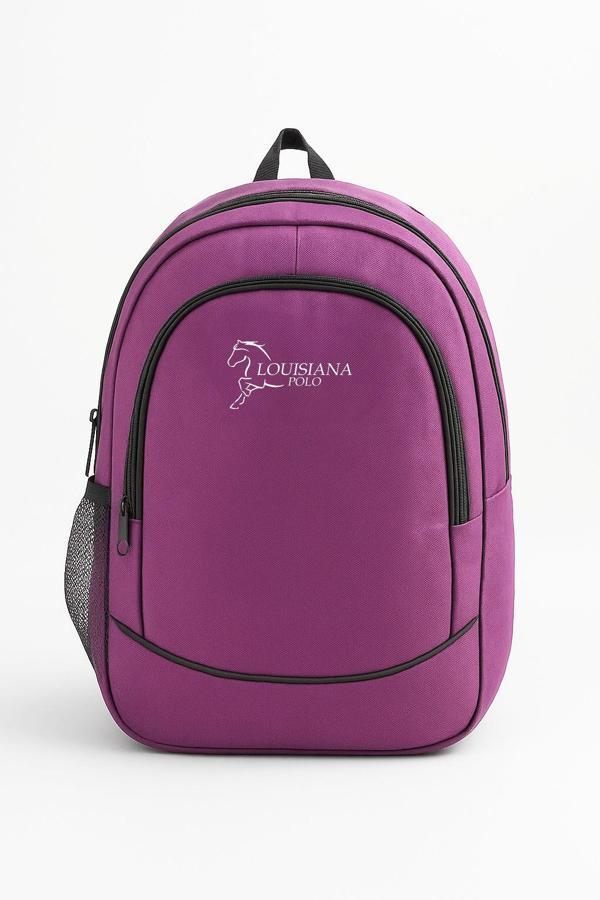 Louisiana Polo 3 Bölmeli Okul Sırt Çantası Pembe 2450 - Image 1
