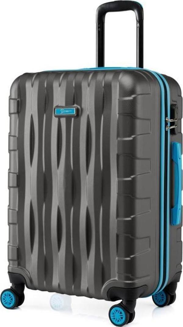 Orta Boy Valiz 4x2 Teker Antrasit 1167 - Image 1