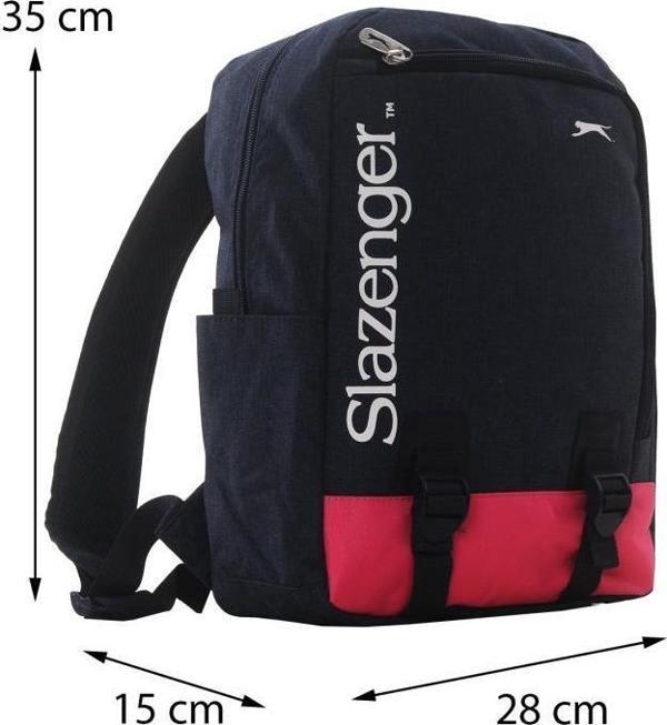 Slazenger Lisanslı İlkOkul Çantası Lacivert-Pembe - Image 1
