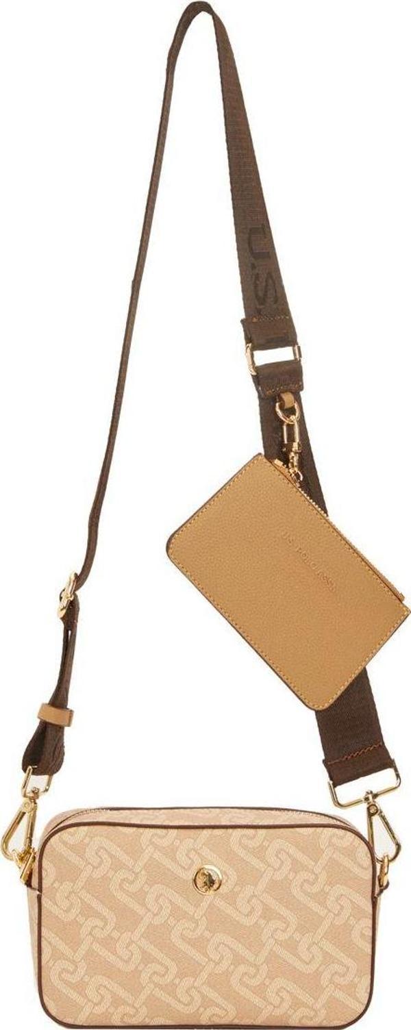 U.S. Polo Assn. Çapraz Askılı Kadın Çanta Bej Us24121 - Image 1