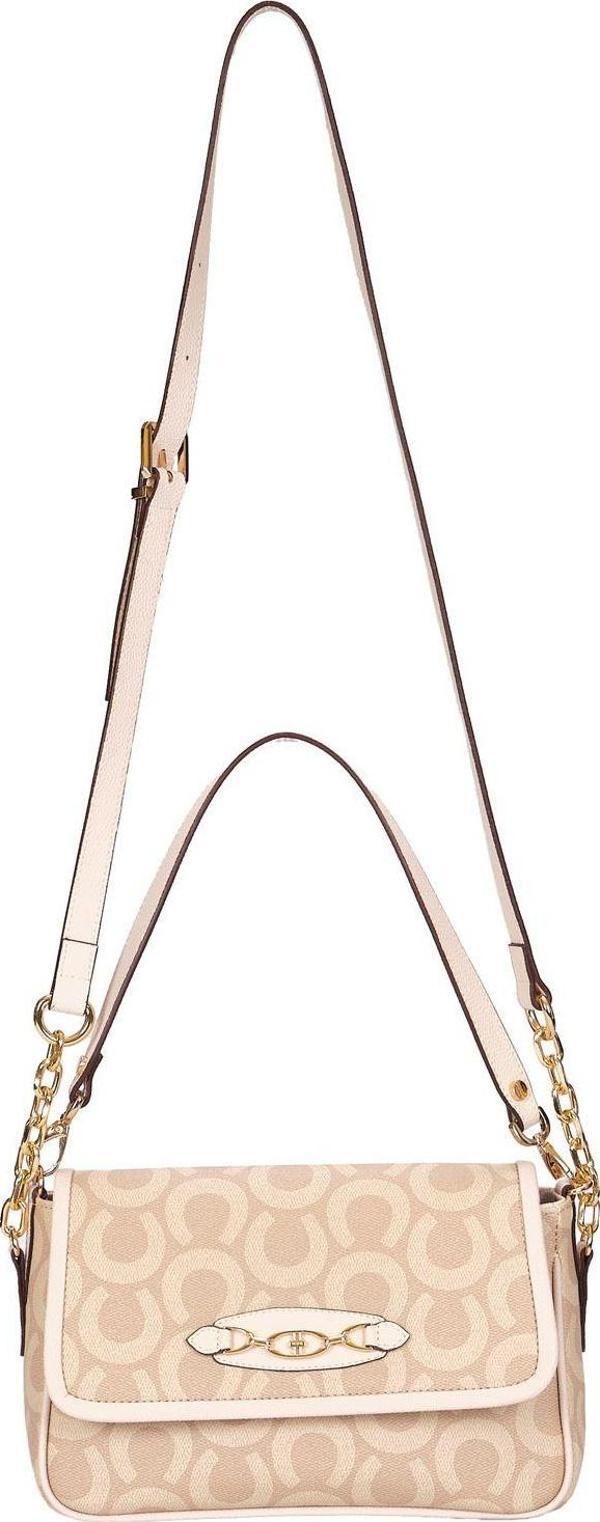U.S. Polo Assn. Çapraz Askılı Kadın Çanta Bej Us24191 - Image 1