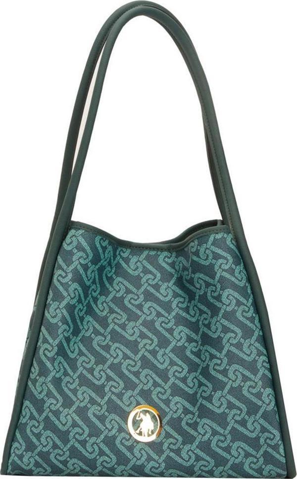 U.S. Polo Assn. Kadın Omuz Çanta Petrol Us23535 - Image 1