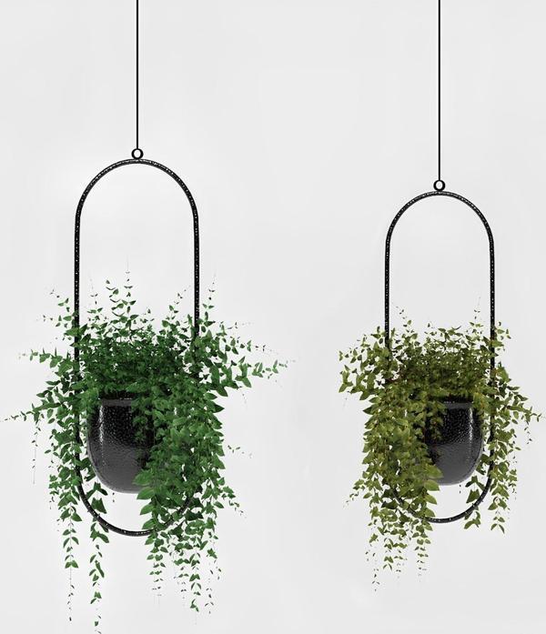 Homing Modern Tasarım Askılı Set Çiçeklik Saksılık SEH-4611 - Image 1