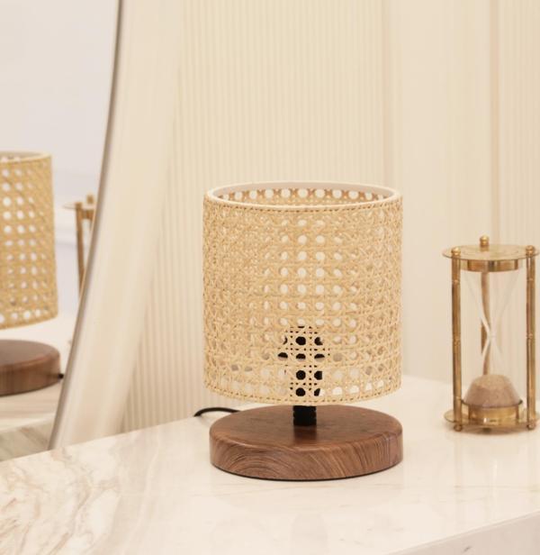 Homing Rattan Mini Abajur AYD-3264 - Image 1