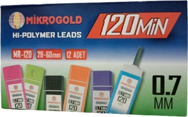 Mikro Gold Kalem Ucu Hı-polymer Leards 0.7 120'li 12 Adet - Image 1