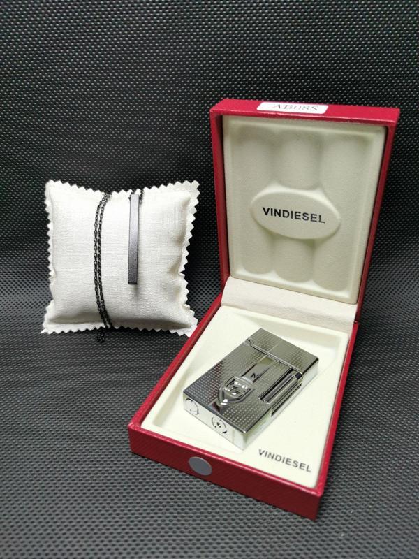 Vindiesel Marka Dupont Tarzı Çakmak Yanında Kolye İle Beraber - Image 1