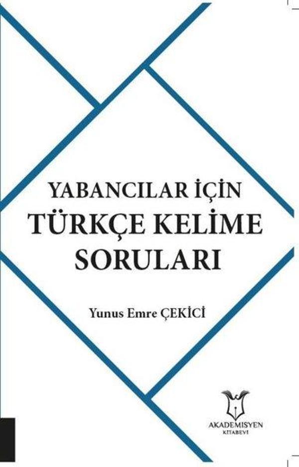 Yabancılar İçin Türkçe Kelime Soruları - Akademisyen Kitabevi - Image 1