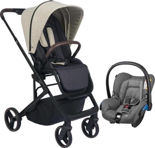 Neo 2 Beige Concerte Grey Travel Sistem Bebek Arabası - Image 1