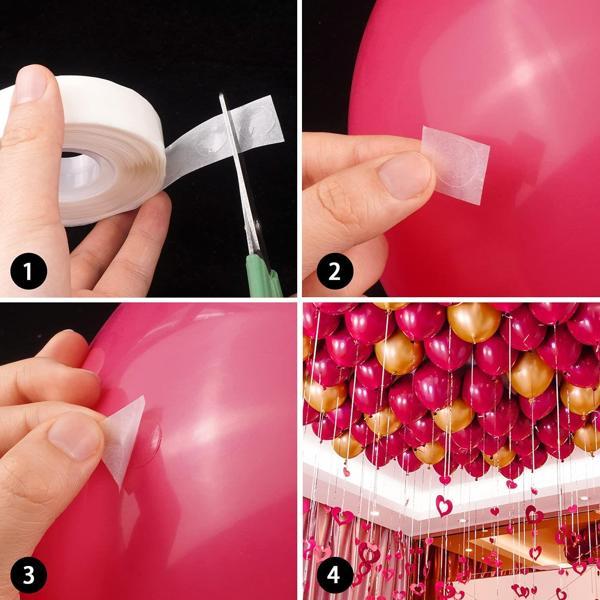 Balon Bağlama Bandı Balonları Birbirine, Tavana veya Duvara Yapıştırma Aparatı - Image 1