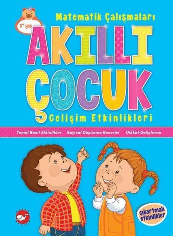 Matematik Çalışmaları-Akıllı Çocuk Gelişim Etkinlikleri - Beyaz Balina Yayınları - Image 1