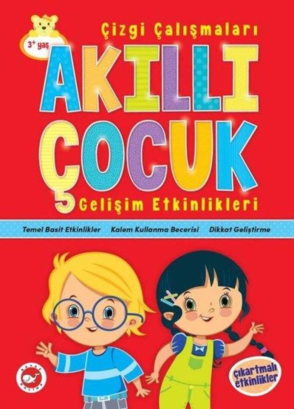 Çizgi Çalışmaları-Akıllı Çocuk Gelişim Etkinlikleri - Beyaz Balina Yayınları - Image 1