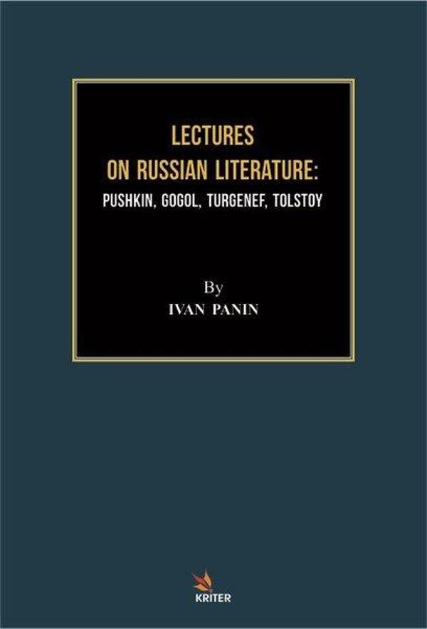 Lectures on Russian Literature-Pushkin Gogol Turgenef Tolstoy - Kriter - Image 1