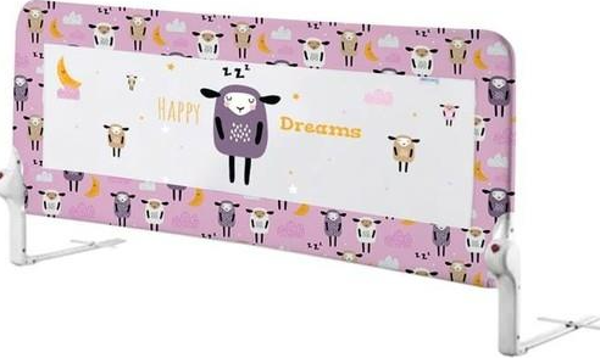 Baby Door Yatak Bariyeri Pembe Kuzu 150cm - Image 1
