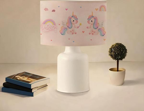 Homing Unicorn Baskılo Çocuk Odası Abajur 241286 - Image 1