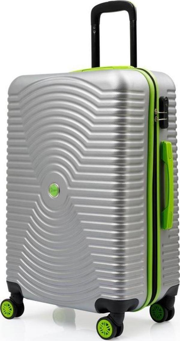 Orta Boy Valiz 4x2 Teker Gri 1169 - Image 1