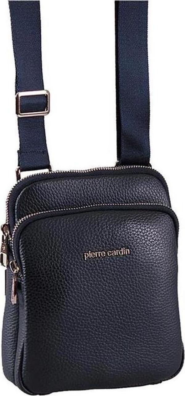 Pierre Cardin Erkek Çapraz Çantası Lacivert Pc001140 - Image 1