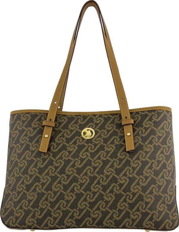 U.S. Polo Assn. Omuz Askılı Kadın Çanta Kahve-Taba Us24100 - Image 1