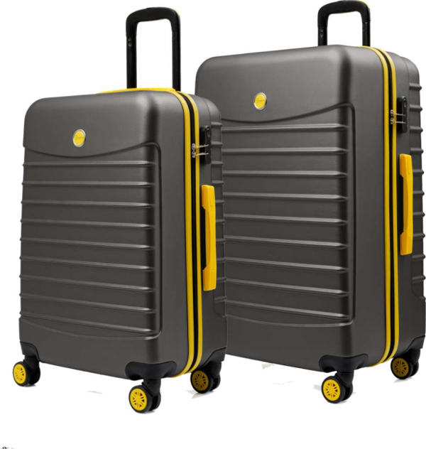 2'li Valiz Seti Büyük Boy - Orta Boy Antrasit 1168 - Image 1