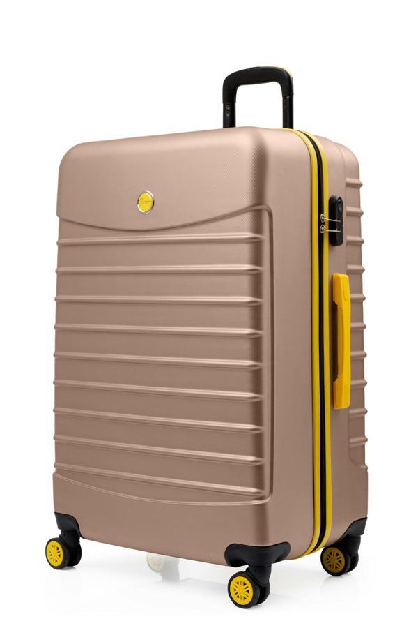 Büyük Boy Valiz 4x2 Teker Altın 1168 - Image 1