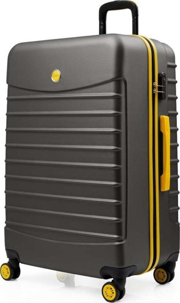 Büyük Boy Valiz 4x2 Teker Antrasit 1168 - Image 1