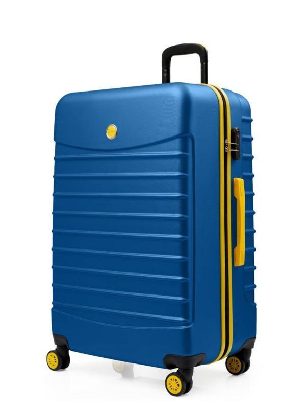 Büyük Boy Valiz 4x2 Teker Lacivert 1168 - Image 1