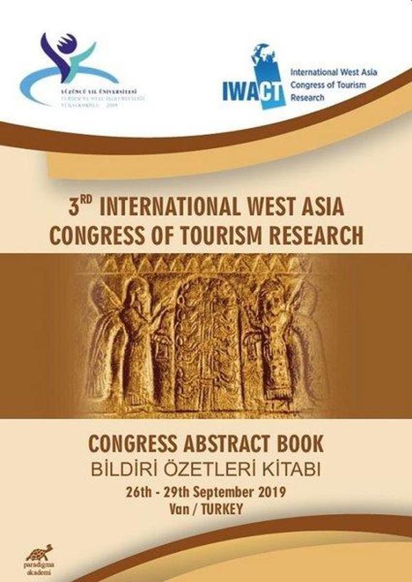 3 International West Asia Congress Of Tourism Research - Paradigma Akademi Yayınları - Image 1