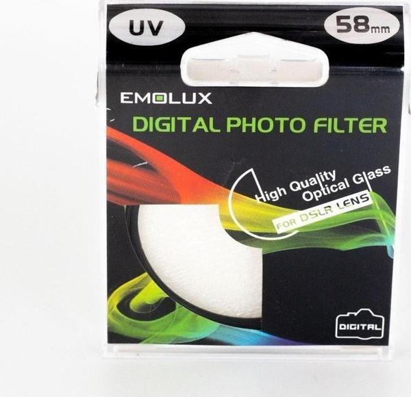 Emolux 58Mm Uv Filtre - Image 1