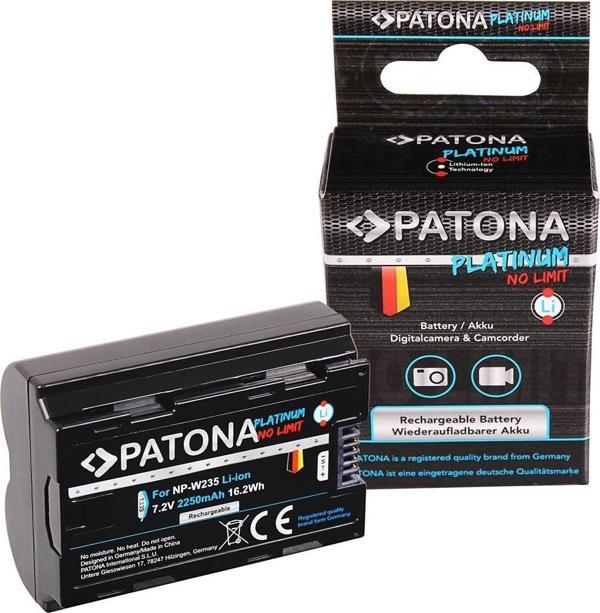 Patona Platinum Fuji Np-W235 Batarya Pil - Image 1