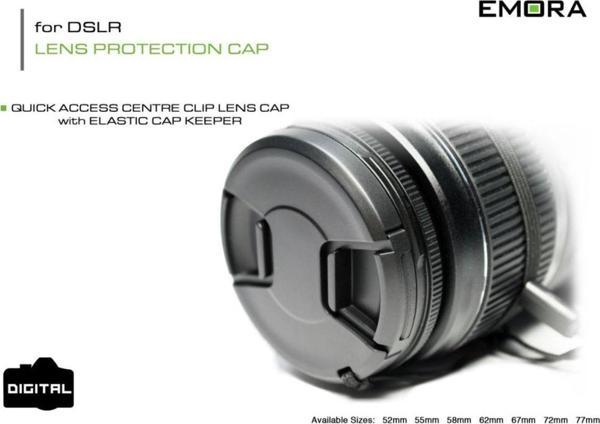 Emora 58Mm Lens Kapağı Ipli Uyumlu - Image 1