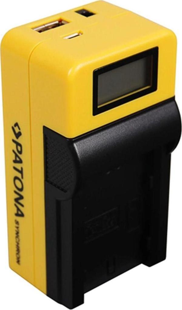 Patona Senkron Lcd Ekranlı Usb Şarj Cihazı Fuji Np-W235 - Image 1