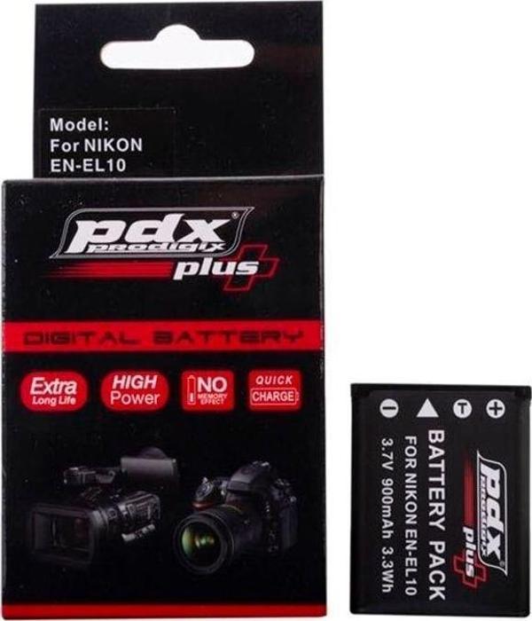 Pdx Nikon Enel10 Batarya Pil 900Mah Coolpix S510,S700,S60,S230,S220,S500,S200 - Image 1