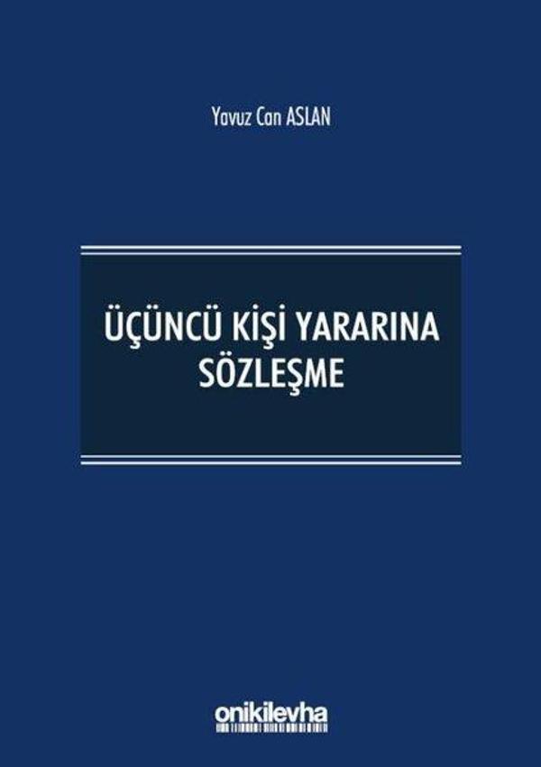 Üçüncü Kişi Yararına Sözleşme - On İki Levha Yayıncılık - Image 1