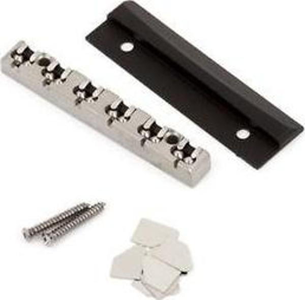 Fender LSR Roller Nut Assembly Brushed Chrome Gitar Yedek Parça - Image 1