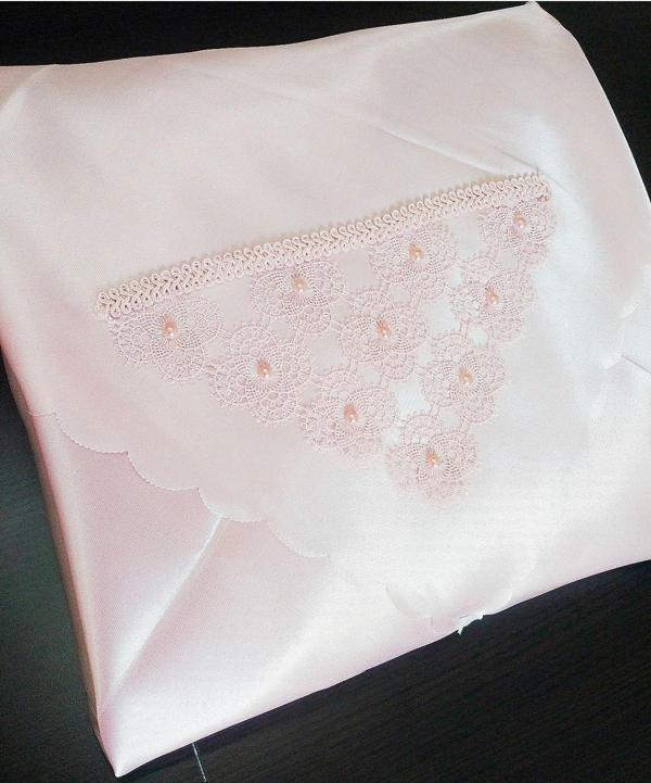 Dilex Bohça Çeyizlik Bohça Gelin Bohçası Damat Bohçası Saten Set - Image 1