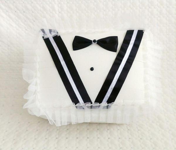 Dilex Damat Bohçası Çeyizlik Damat Hurcu Beyaz Cool - Image 1
