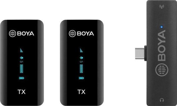 Boya By-Xm6 S6 Ikili Kablosuz Yaka Mikrofonu - Type-C - Image 1