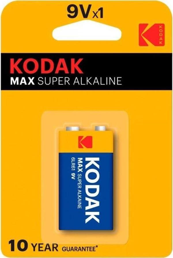 Kodak 1 Adet Max Alkalin 9 Volt Pil - Image 1