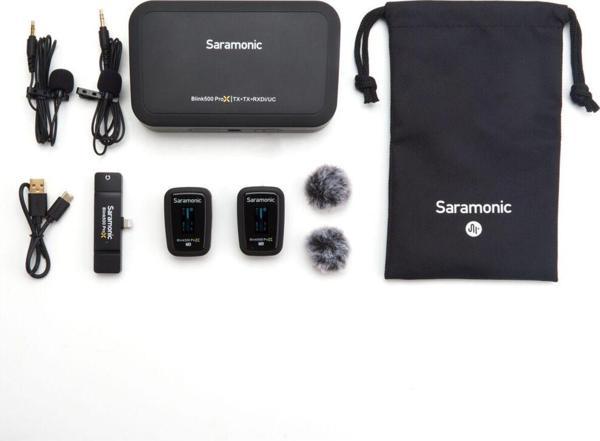 Saramonic Blink500 Prox B4 Ios Uyumlu 2 Kişilik Kablosuz Yaka Mikrofonu - Image 1