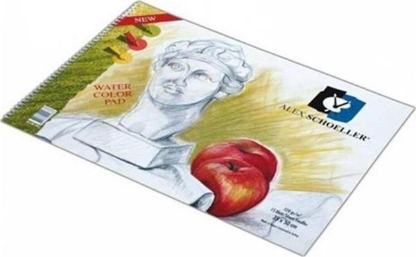 Alex Schoeller Spiralli Resim Defteri 15 Sayfa 35x50-120 Gr - Image 1