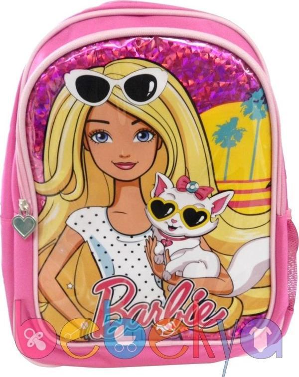 Hakan Çanta Lisanslı Kedili Barbie Okul Çantası Kedili Pembe Sırt Çantası - Image 1